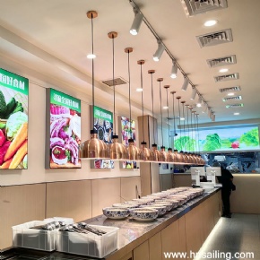 Suspending Food Warming Light Infrared Food Heat Lamp for Cafeteria