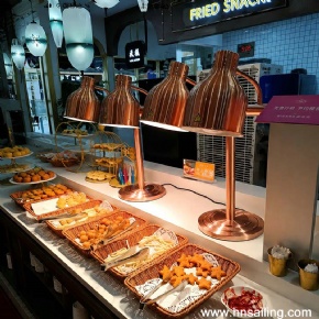 Double Heads Food Heater Restaurant Fried Food Warming Lamps