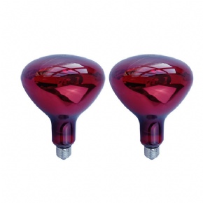 Red Glass Infrared Heat Bulbs for Sauna Rooms